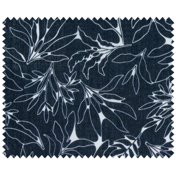 Limited Edition Casual Shirt - Dark Navy / White Print AL302-004