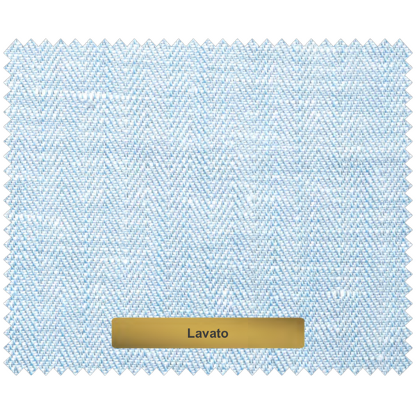 Limited Edition Casual Shirt -  Baby Blue Herringbone  GE273-008