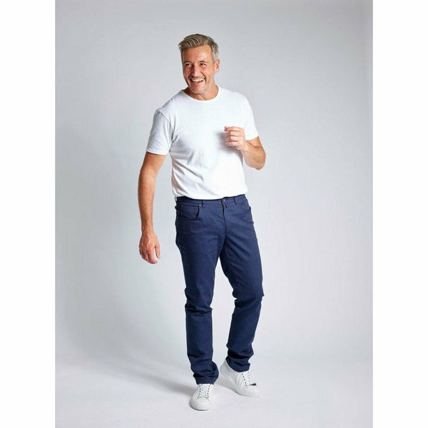 San Francisco bright blue lightweight jeans - Alexandra Wood 